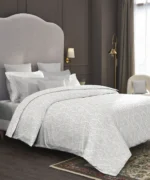 King Bedsheet Set, Whispering Vines| 400 TC Cotton|