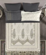 King Bedsheet Set, Whispering Vines| 400 TC Cotton| - Image 2